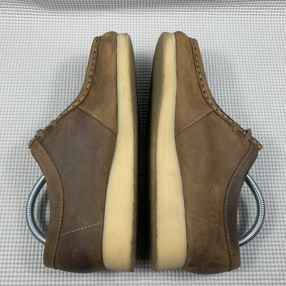 Clarks 15260 Padmore Wallace Beeswax Leather Shoes Brown Women's Size 8 M - Picture 4 of 8